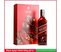 Rượu Johnnie Red Label 700ml Hộp quà